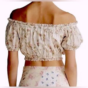 COPY - NWOT - Polo by Ralph Lauren Cropped Off-Shoulder Top - Sold Out in Canad…